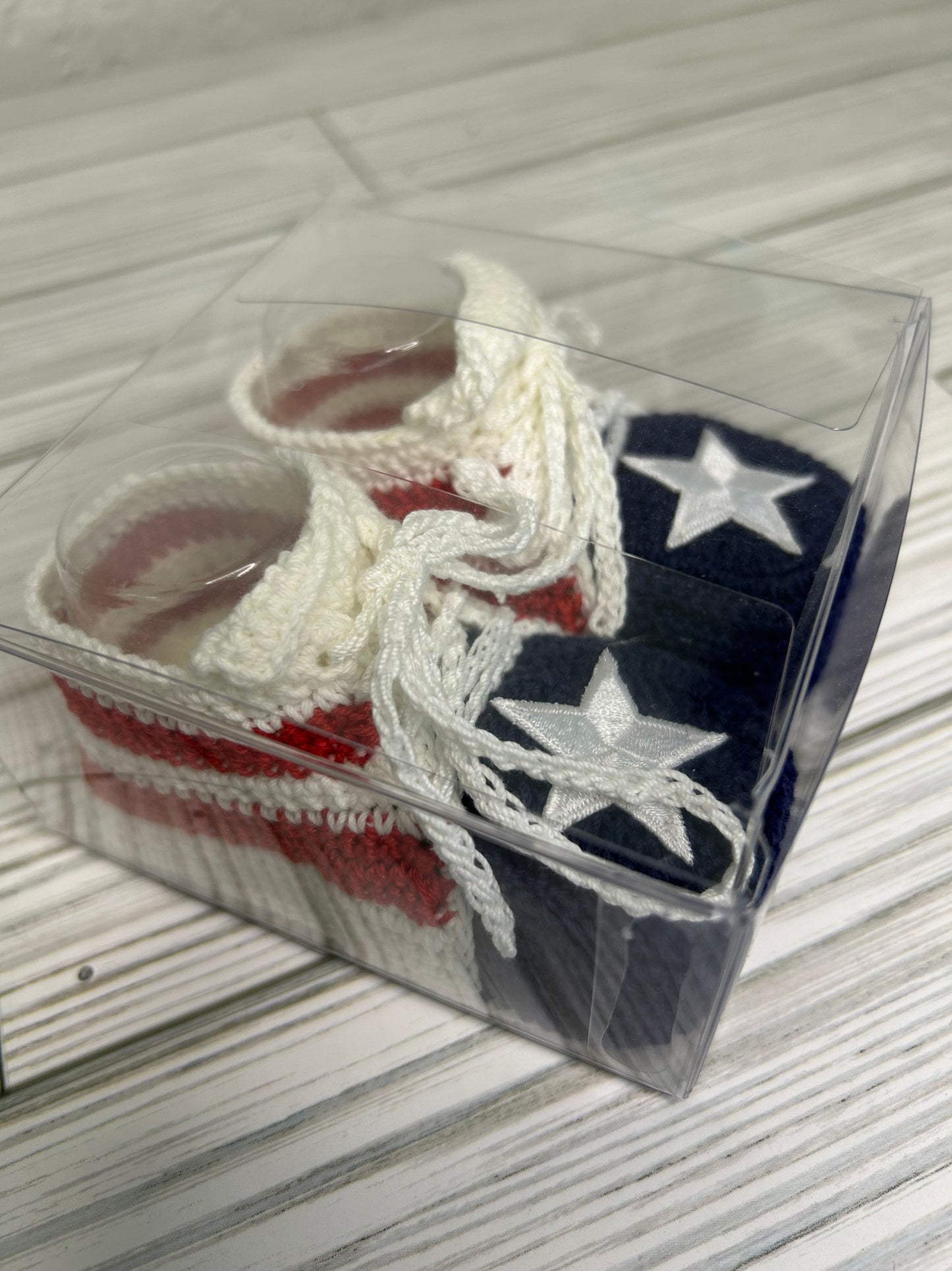 Puerto Rican Baby Booties