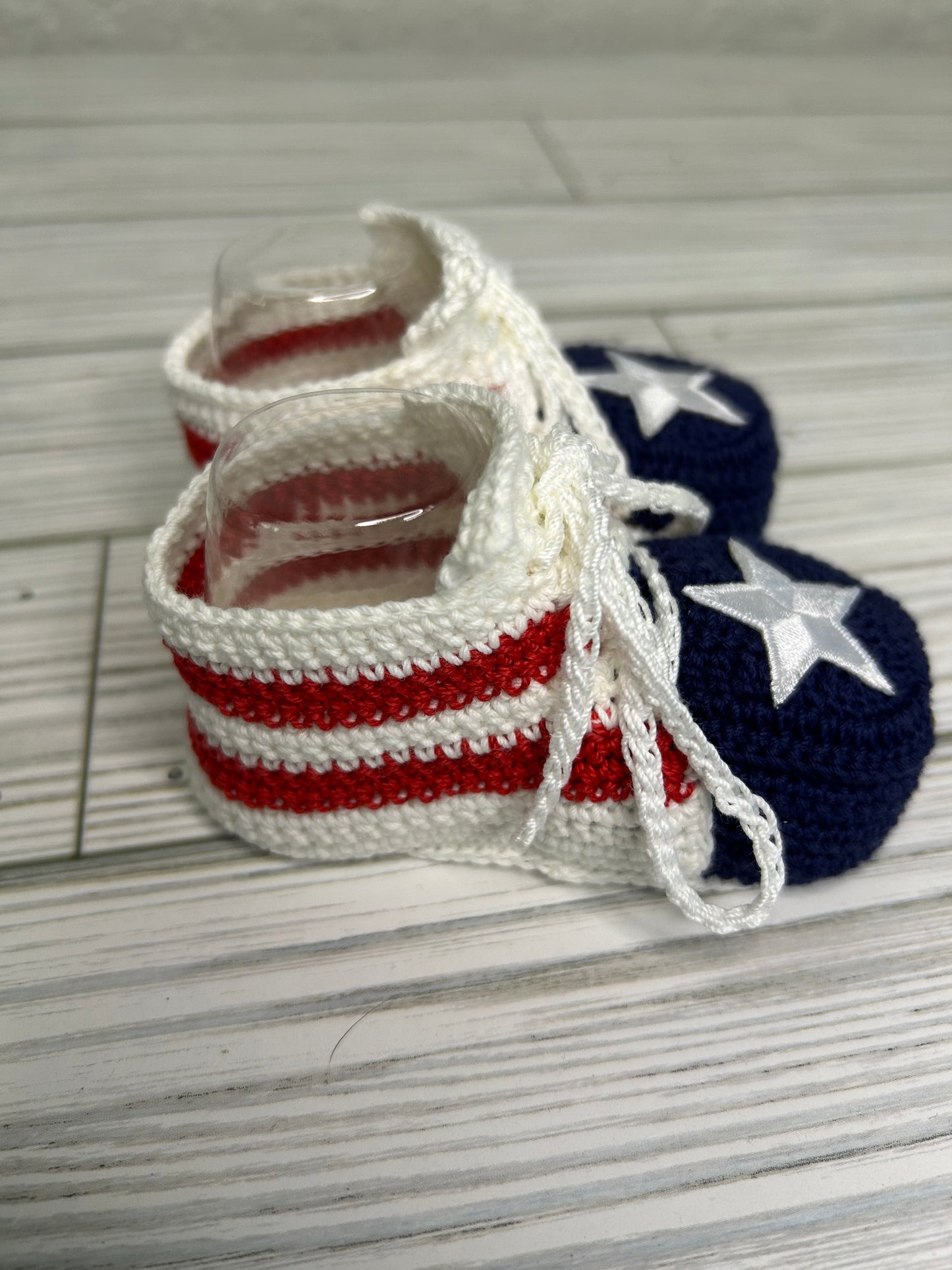 Puerto Rican Baby Booties