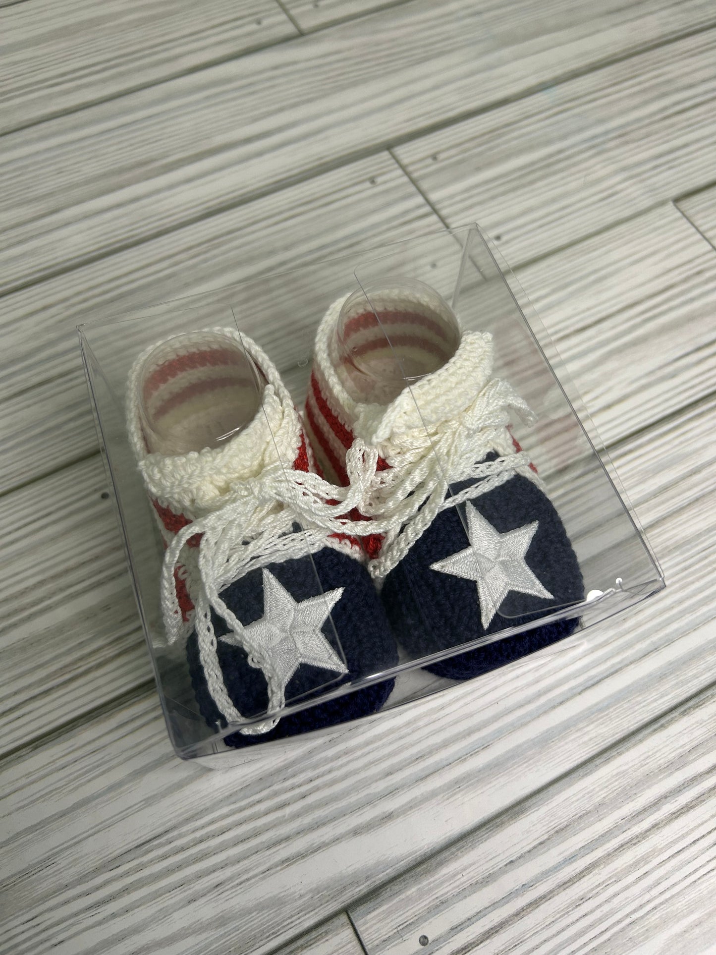 Puerto Rican Baby Booties