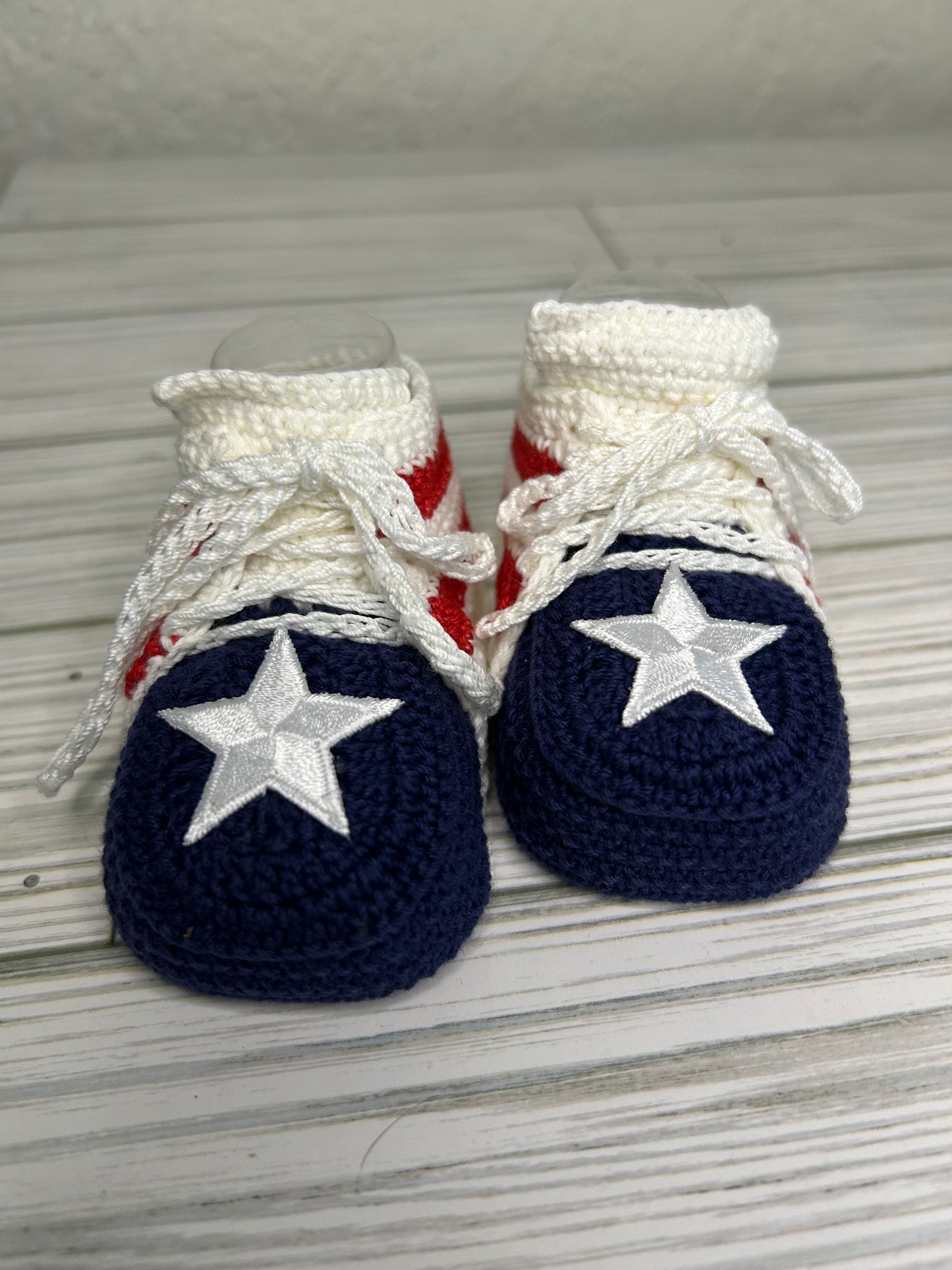 Puerto Rican Baby Booties