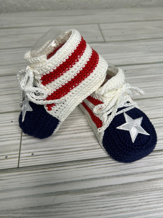 Puerto Rican Baby Booties